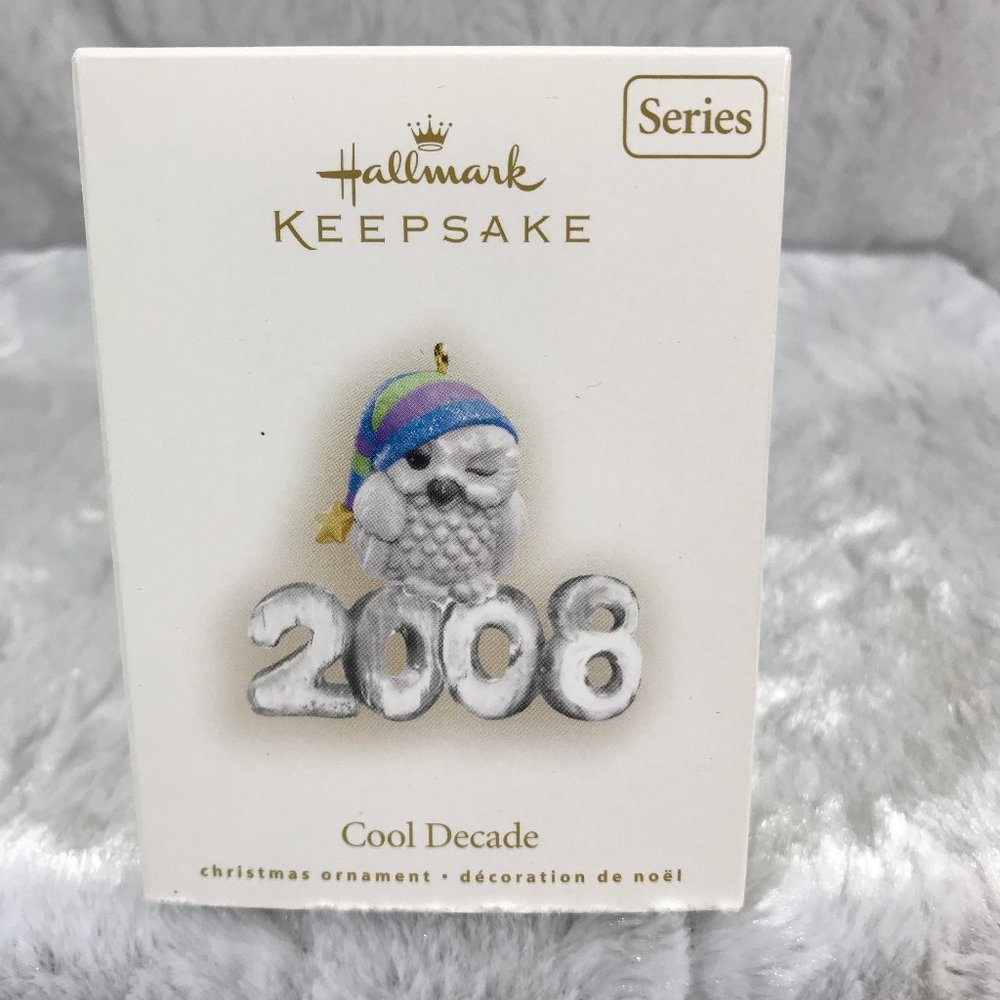 Hallmark Cool Decade Collectors Series 2008 Owl